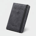 Black Passport Holder Travel Wallet With Elastic Band – bags & wallets (view 1)