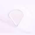 Transparent Silicone Makeup Puff Lightweight Foundation Tool