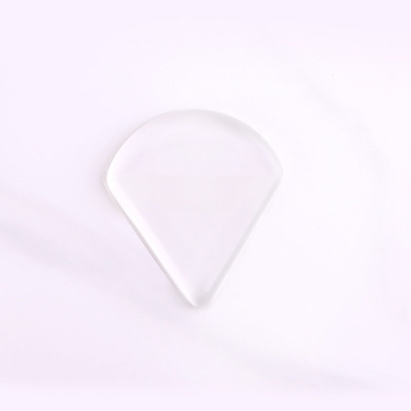 Transparent Silicone Makeup Puff Lightweight Foundation Tool