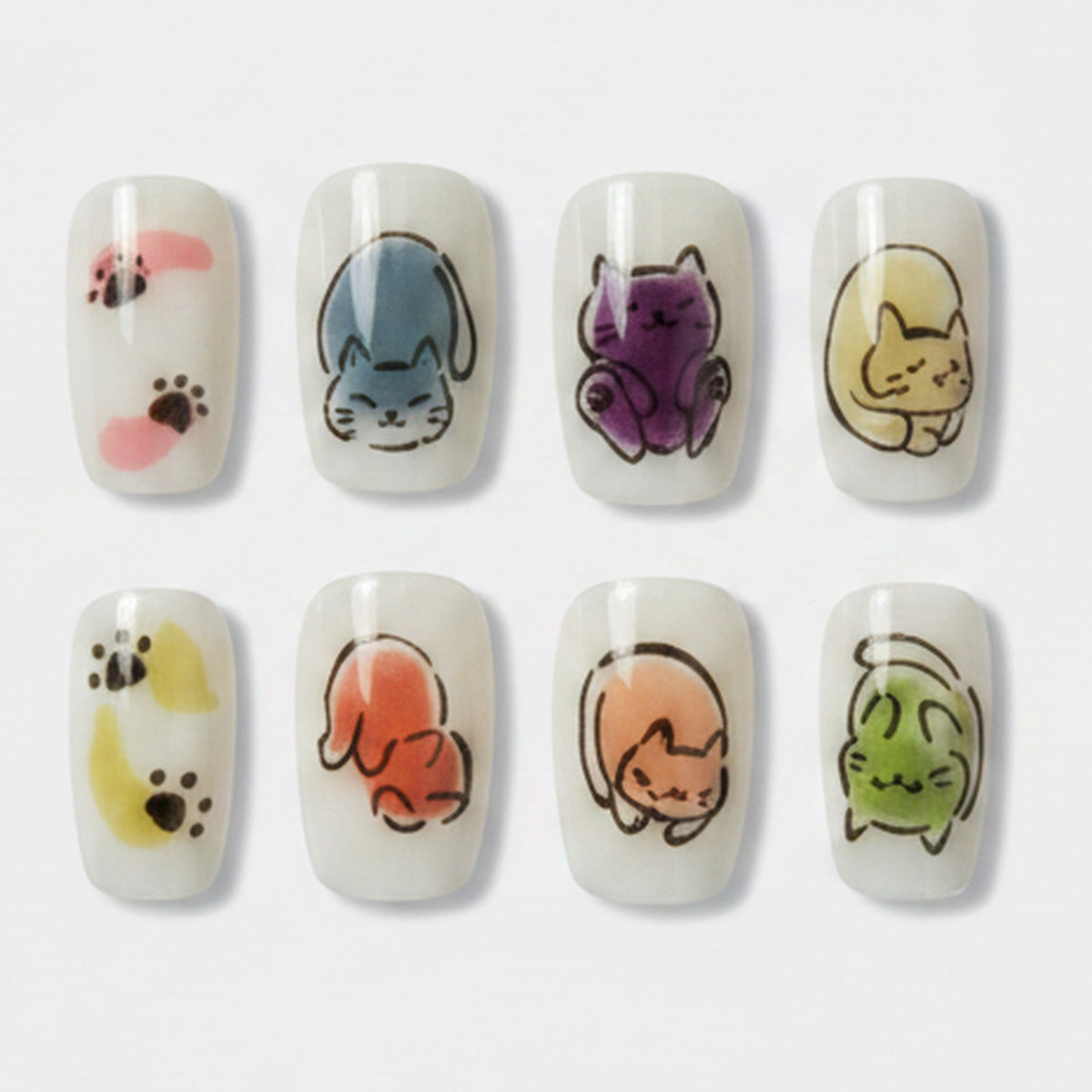 Cute Character Ring Set - Multi Character