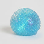 Sparkling Texture Squishy Ball - Blue