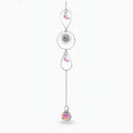 Celestial Crystal Car Charm - Silver Premium