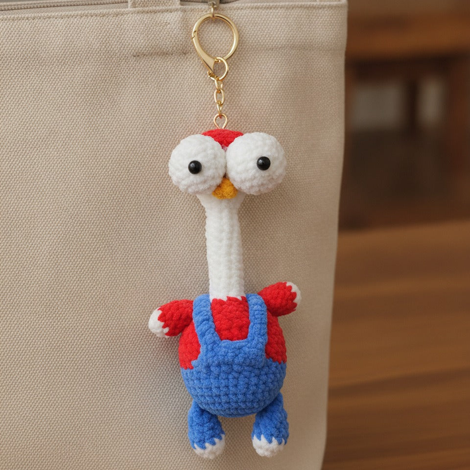 Mini Crochet Keychain DIY Kit - Chicken