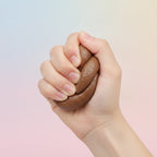 Brown Swirly Prank Poo Toy - squeeze in hand