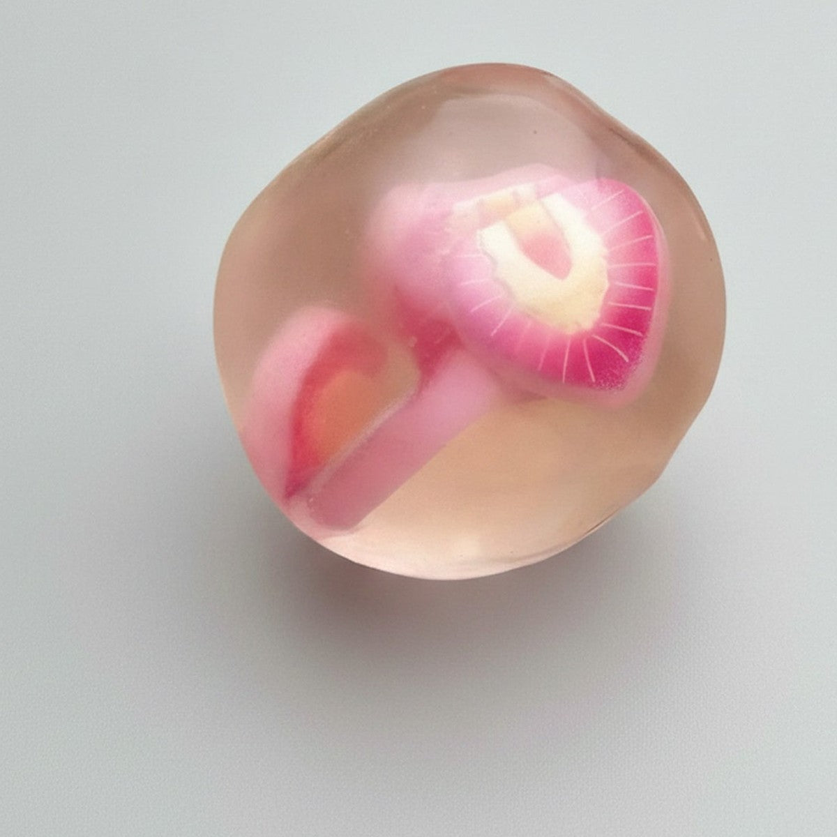 Citrus Slice Jelly Squishy - Pink