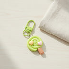 Lollipop Charm Keychain - Green
