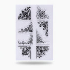 Ornate Corners Clear Stamp Set