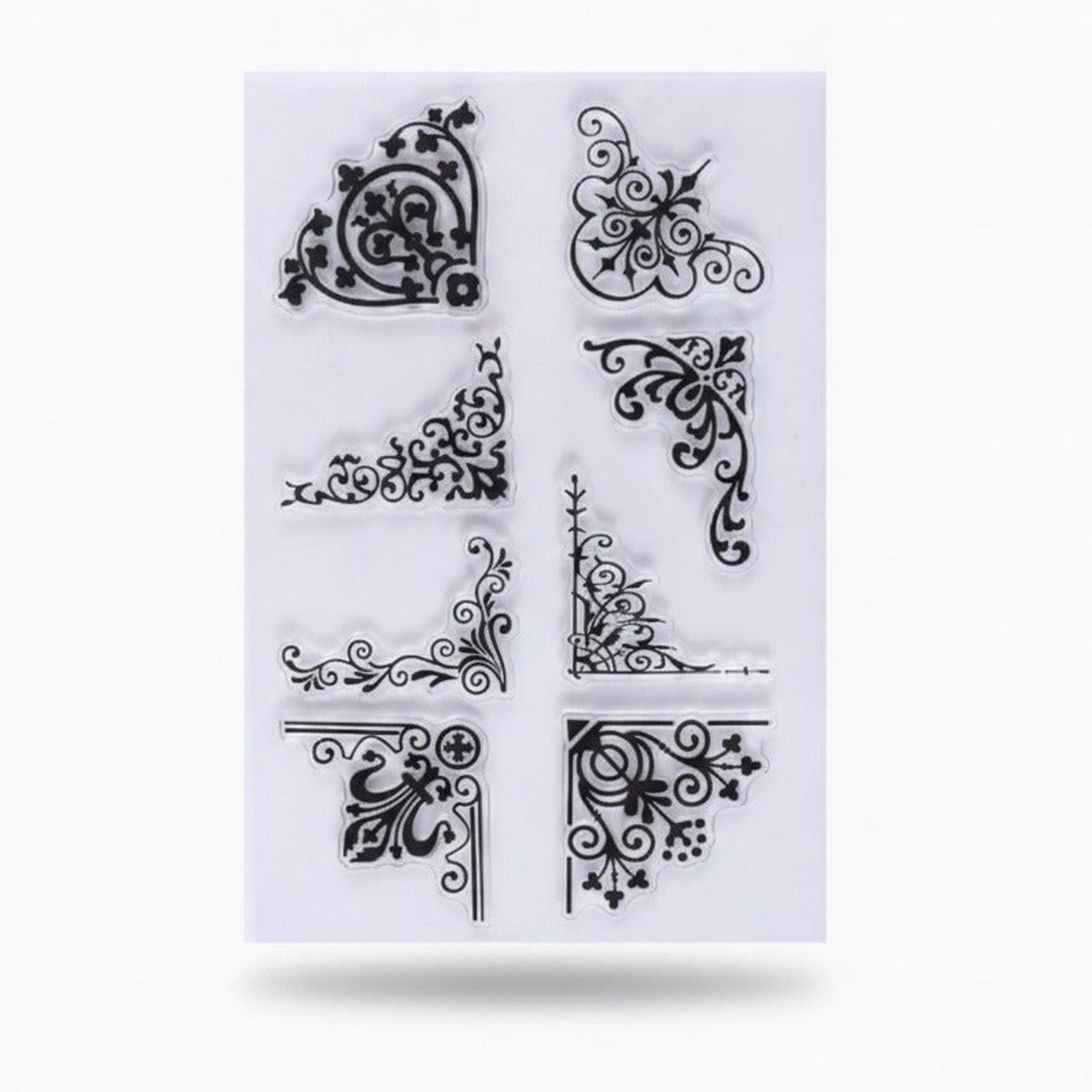 Ornate Corners Clear Stamp Set
