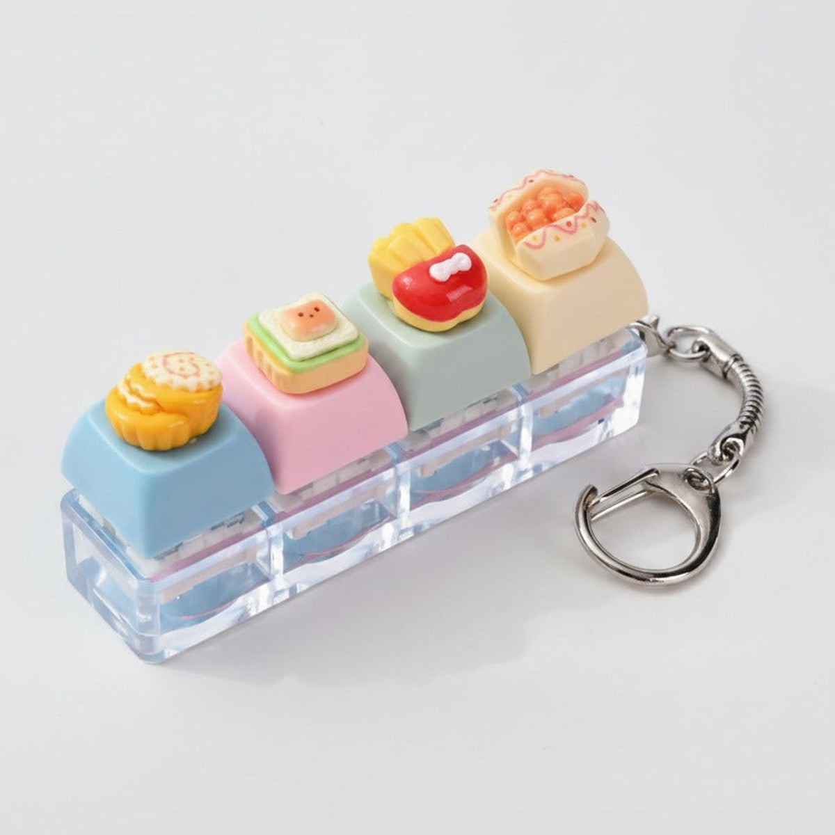 Transparent3 Plush Keychain KEWWU0037