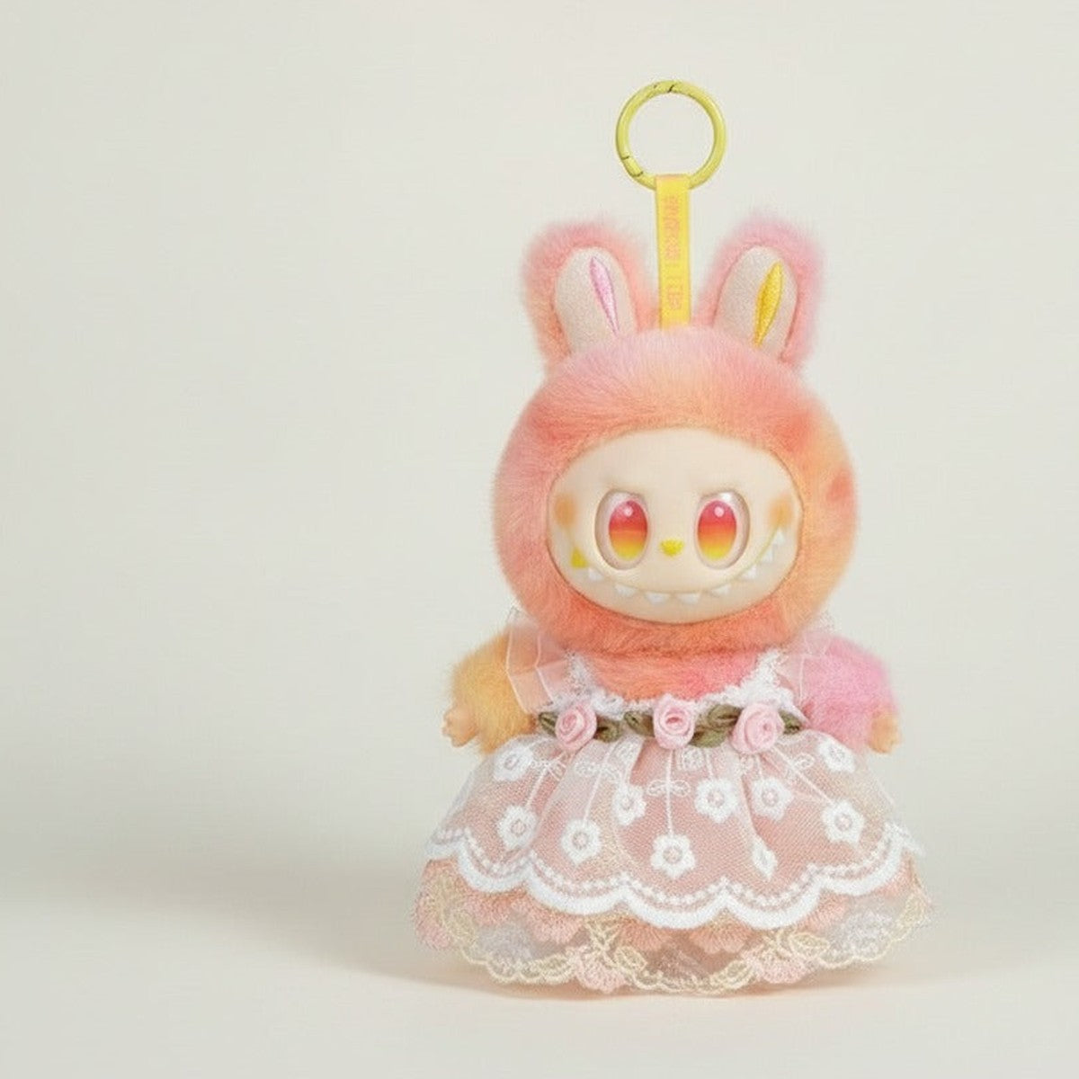 Fluffy Bunny Plush Keychain – novelty & toys (view 1)