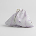 Lavender Floral Textured Hair Claw Clip – hair accessories (view 1)