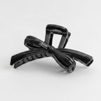 Bow Hair Claw Clip - Black 12.4cm – hair accessories (view 1)