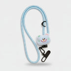 Cute Smiley Cloud Plush Phone Charm Strap – tech (view 1)