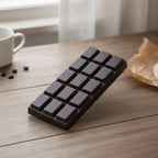 Chocolate Bar Pop It Fidget Toy - Black