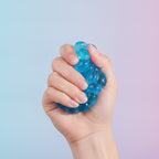 Bubble Cluster Pop Fidget Toy - Emerald Green - squeeze in hand