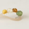 Gemstone Tortoiseshell Hair Claw Clip - Multistone Mix #2 – hair accessories (view 1)