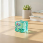 Ocean Creatures Squishy Cube - Mint Ocean