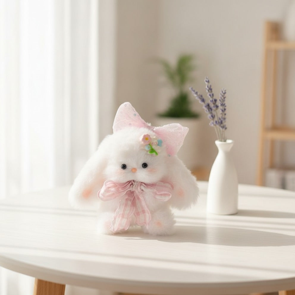 Make Your Own Fluffy Bunny Kit - White