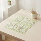 Aesthetic Word Art Sticker Sheet Set - Polar Florals