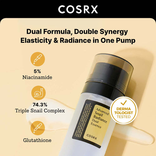 Advanced Snail Radiance Dual Essence 80ml