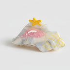 Shell Textured Hair Claw - Iridescent Shell