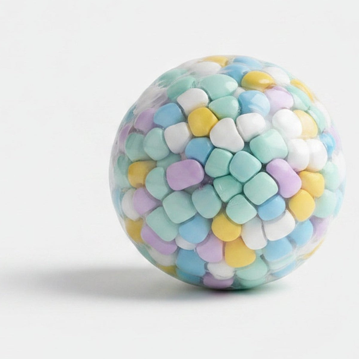 Pastel Bubble Pop Squishy Ball - Pastel Rainbow