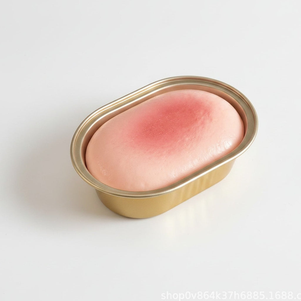 Half-Baked Cheese Squishy - Pink Cheese