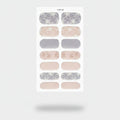 Floral Nail Wraps Aesthetic Neutral Set – Korean nail care (view 1)