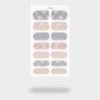 Floral Nail Wraps Aesthetic Neutral Set – Korean nail care (view 1)