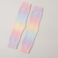 Pastel Gradient Slouch Socks - Pink Gradient