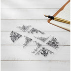 Ornate Corners Clear Stamp Set