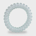 Clear Spiral Coil Hair Tie Scrunchie – hair accessories
