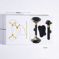 Jade roller massager - Black