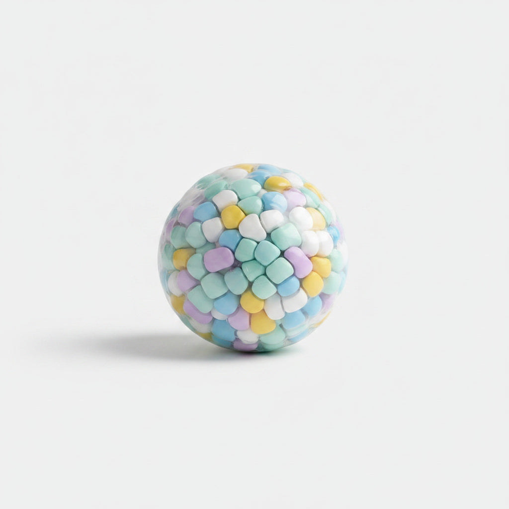 Pastel Bubble Pop Squishy Ball - Pastel Rainbow