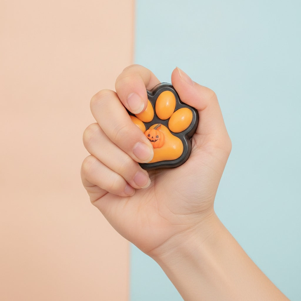 Halloween Squishy Donut - Halloween Donut - squeeze in hand