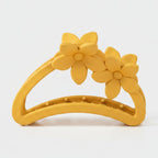 Golden Flower Claw Hair Clip – hair accessories (view 1)