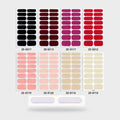 Nail Polish Strips Colorful Manicure Set – Korean nail care (view 1)