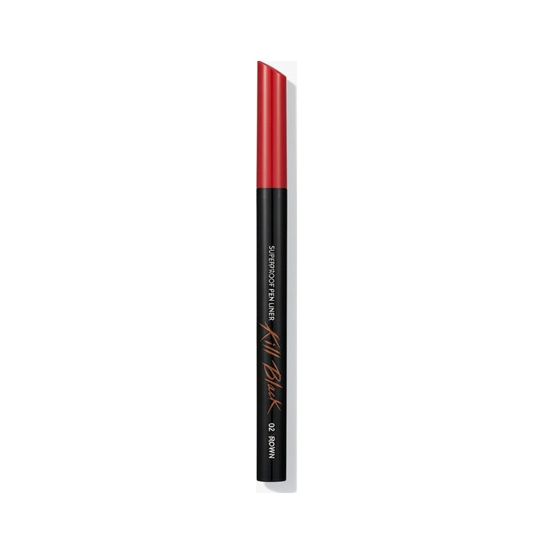 SUPERPROOF PEN LINER KILL BROWN 02 BROWN