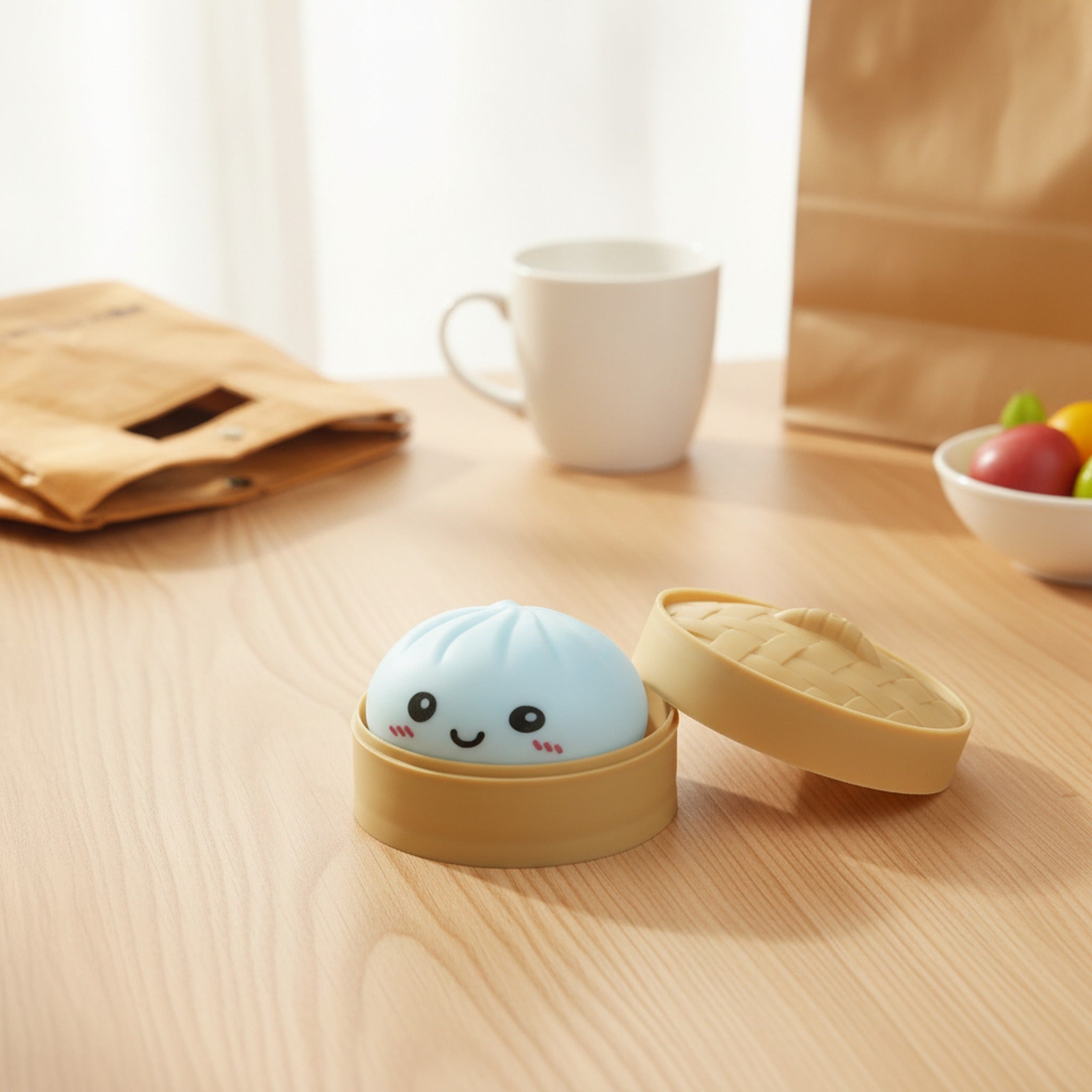 Steamer Basket Squishy Friend - Translucent