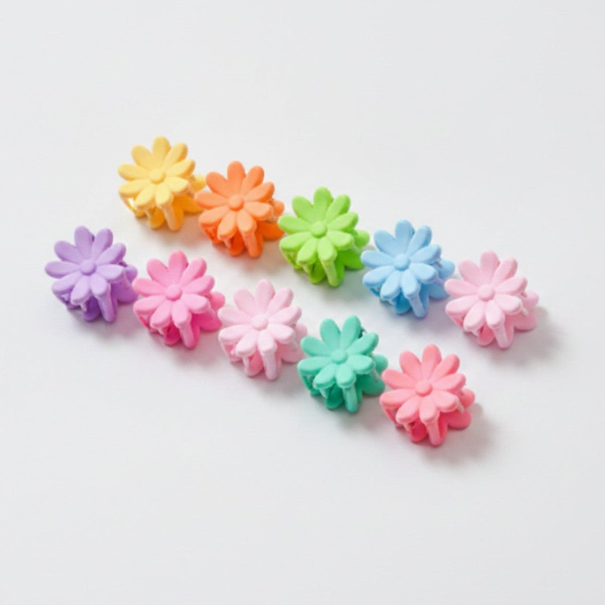 Flower Hair Clips Set - Daisy – hair accessories (view 1)