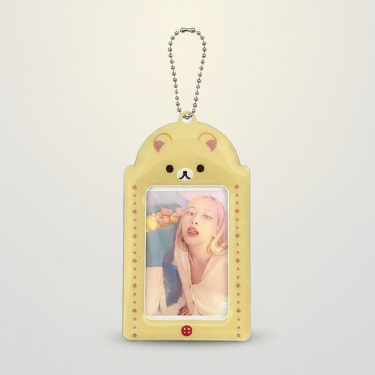Cute Bear K-Pop Photocard Holder – novelty & toys (view 1)