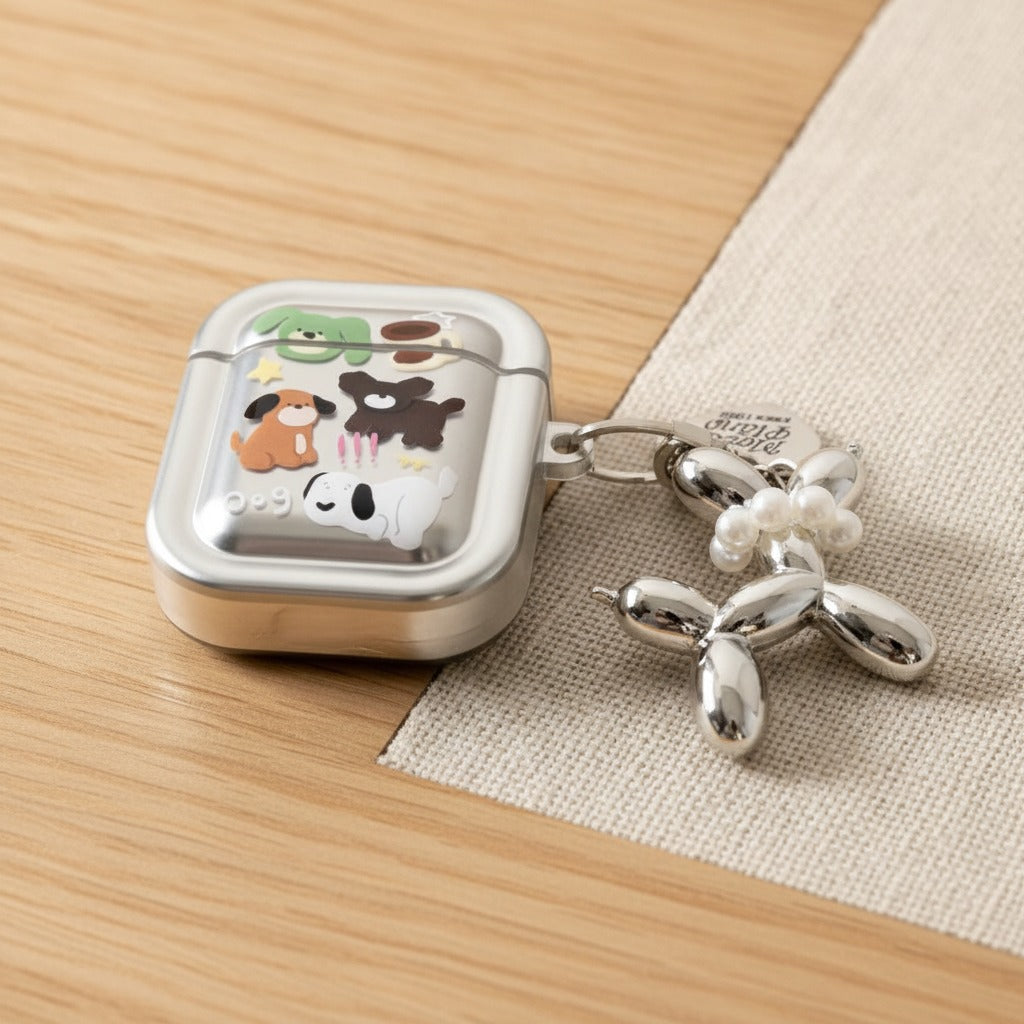 Balloon Pup Earbud Case Charm - Puppy Pack (for AirPods Pro 2)