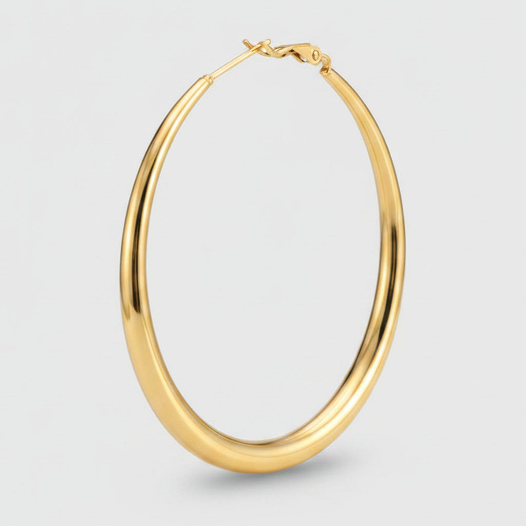 Classic Gold Hoop Earrings