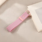 Fabric Keychain DIY Set - Pink / Pink Buckle