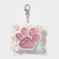 Squishy Paw Keychain - Icy Pink