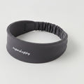 Ruched Stretchy Hair Wrap Headband - Gray – hair accessories (view 1)