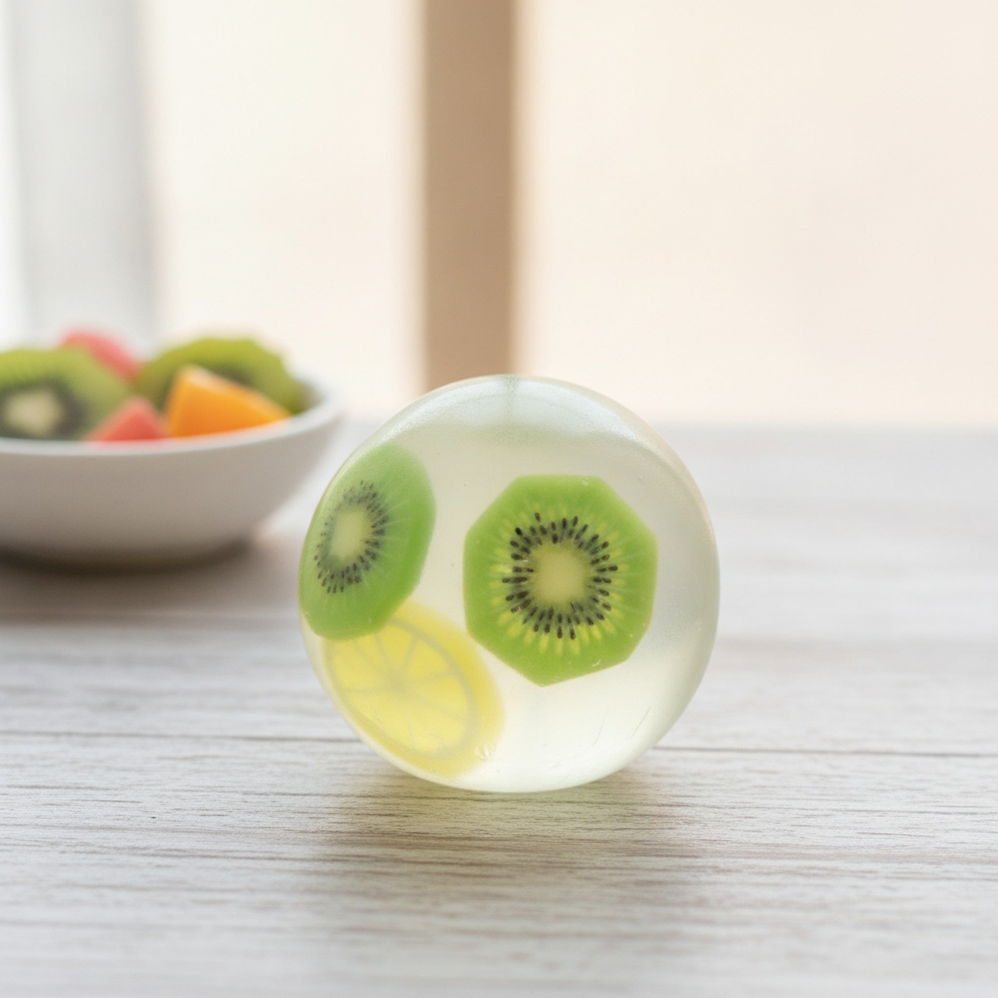 Fruit Jelly Squishy Ball - Kiwi
