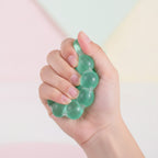 Bubble Cluster Pop Fidget Toy - Sapphire Blue - squeeze in hand