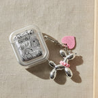 Balloon Pup Earbud Case Charm - Single Pup (for AirPods Pro 3)