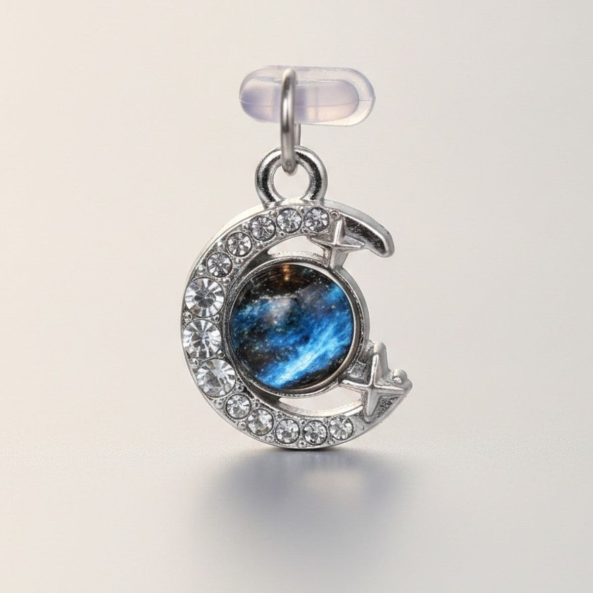 Sparkling Star Phone Port Charm – tech (view 1)